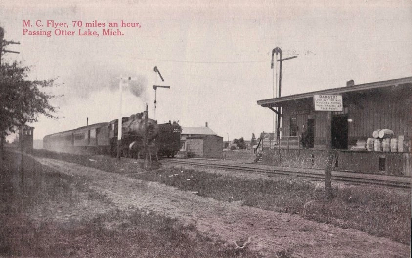 Train at Otter Lake